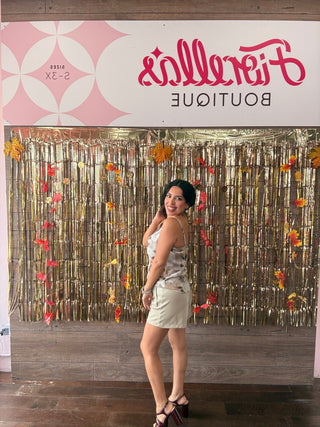 The Polished Faux Leather Shorts Mushroom