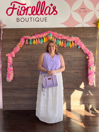 Curvy Sunday Brunch Tiered Skirt