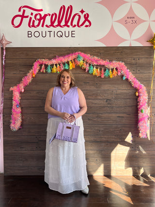 Curvy Sunday Brunch Tiered Skirt