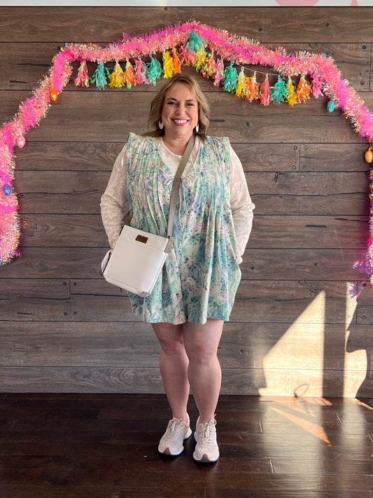 Curvy Secret Garden Romper