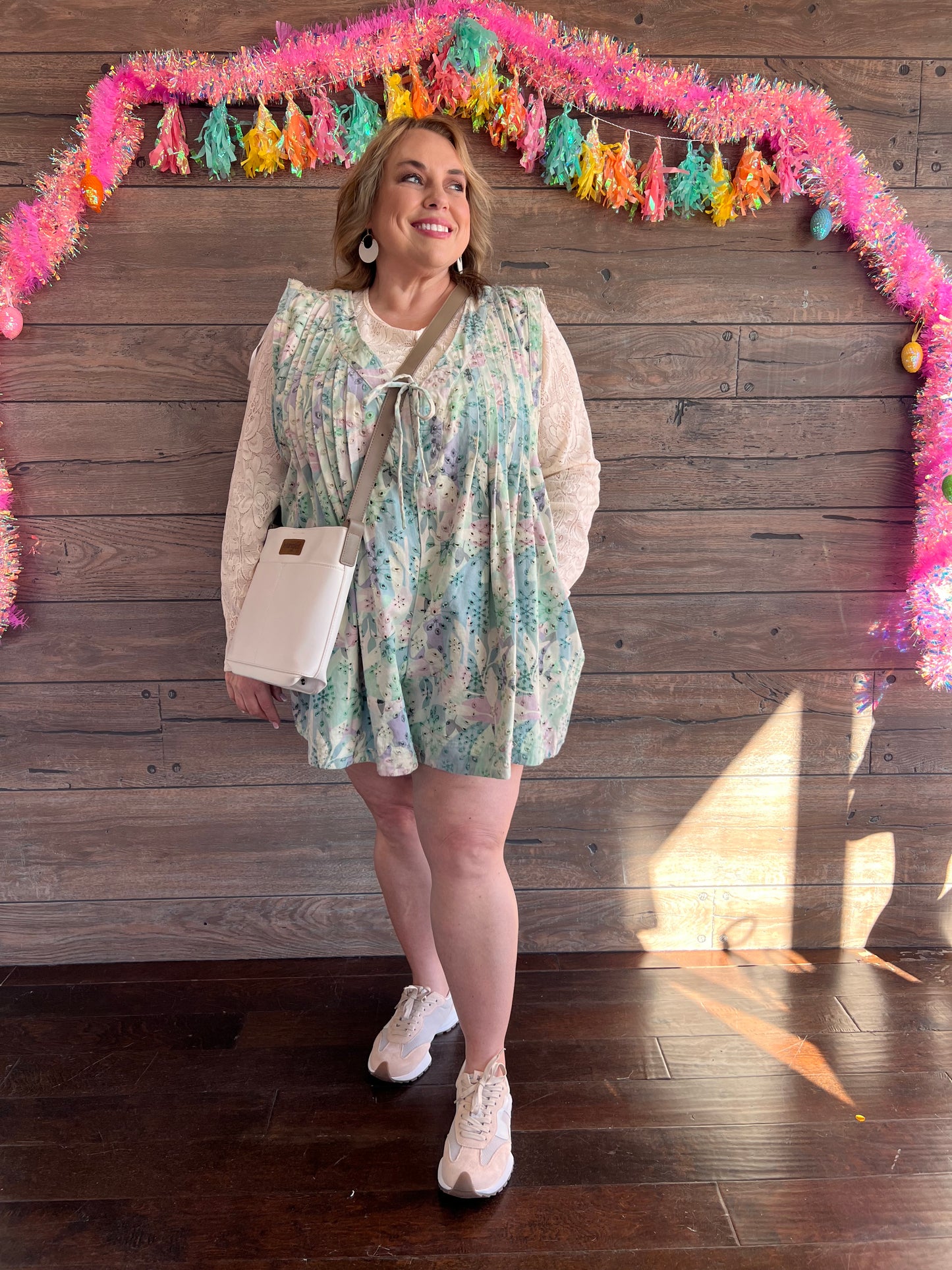 Curvy Secret Garden Romper