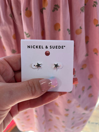 Silver Superstar Studs