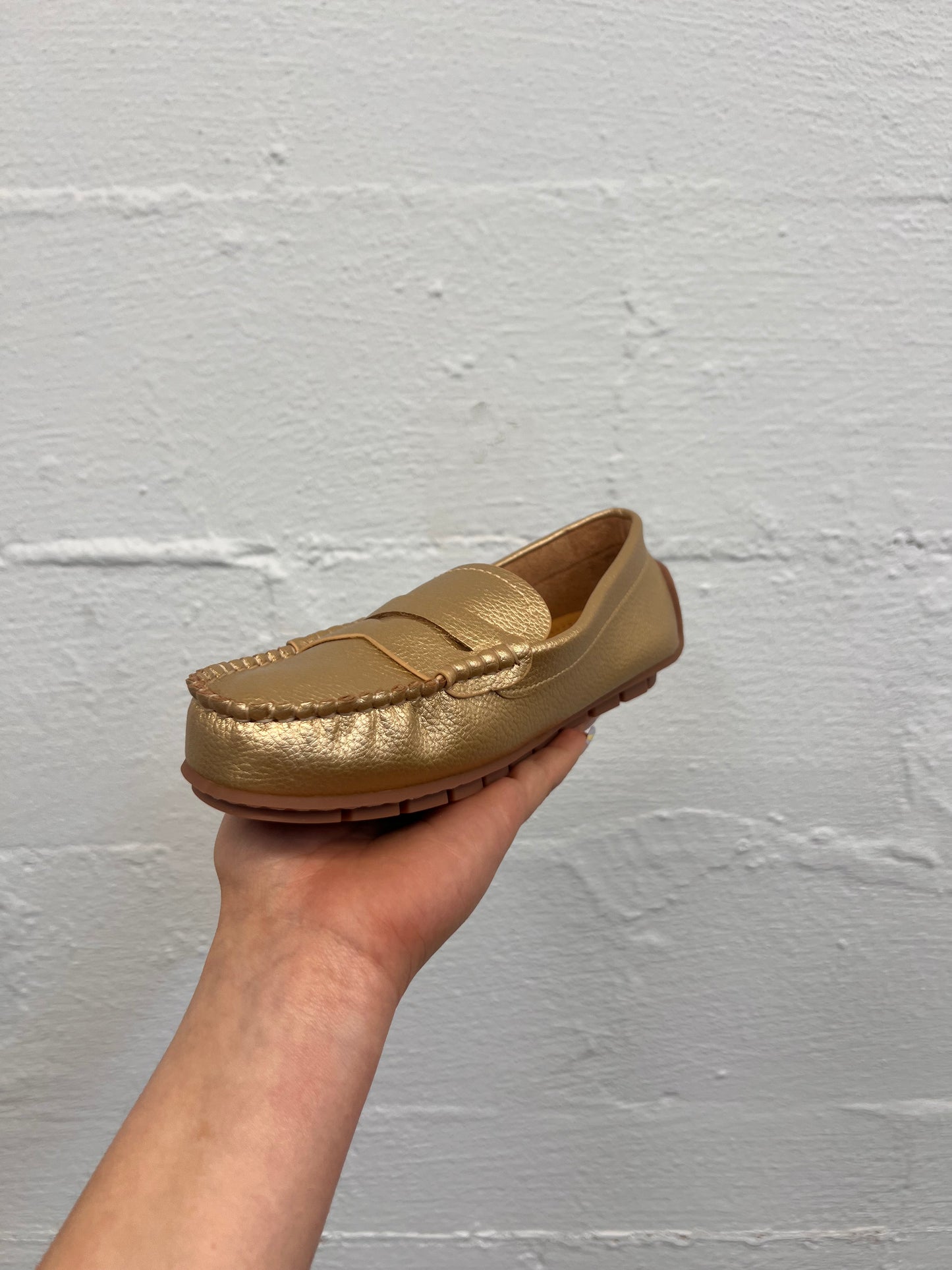 Golden Girls Loafers Gold