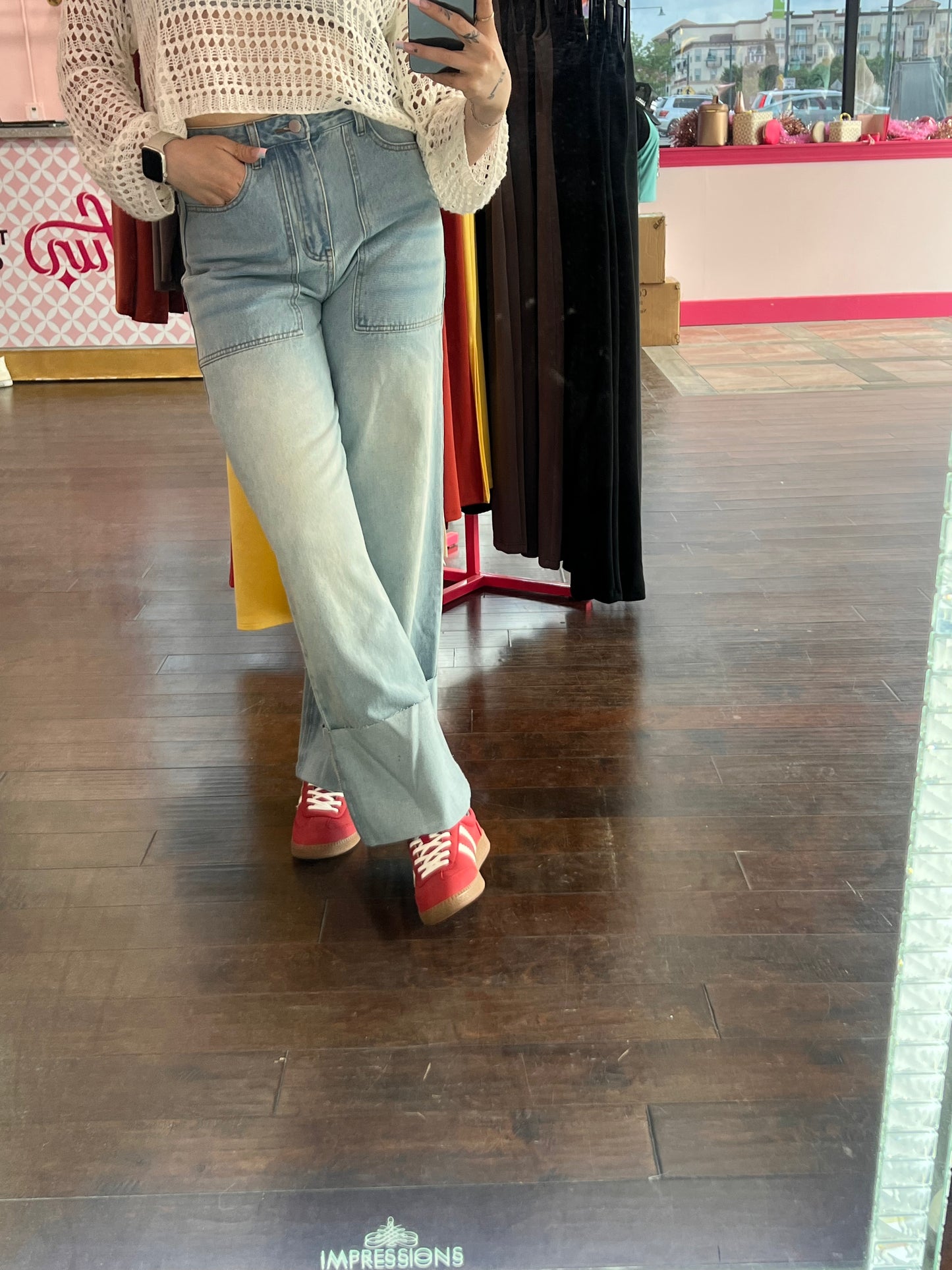 Katie's Wide Leg Jeans
