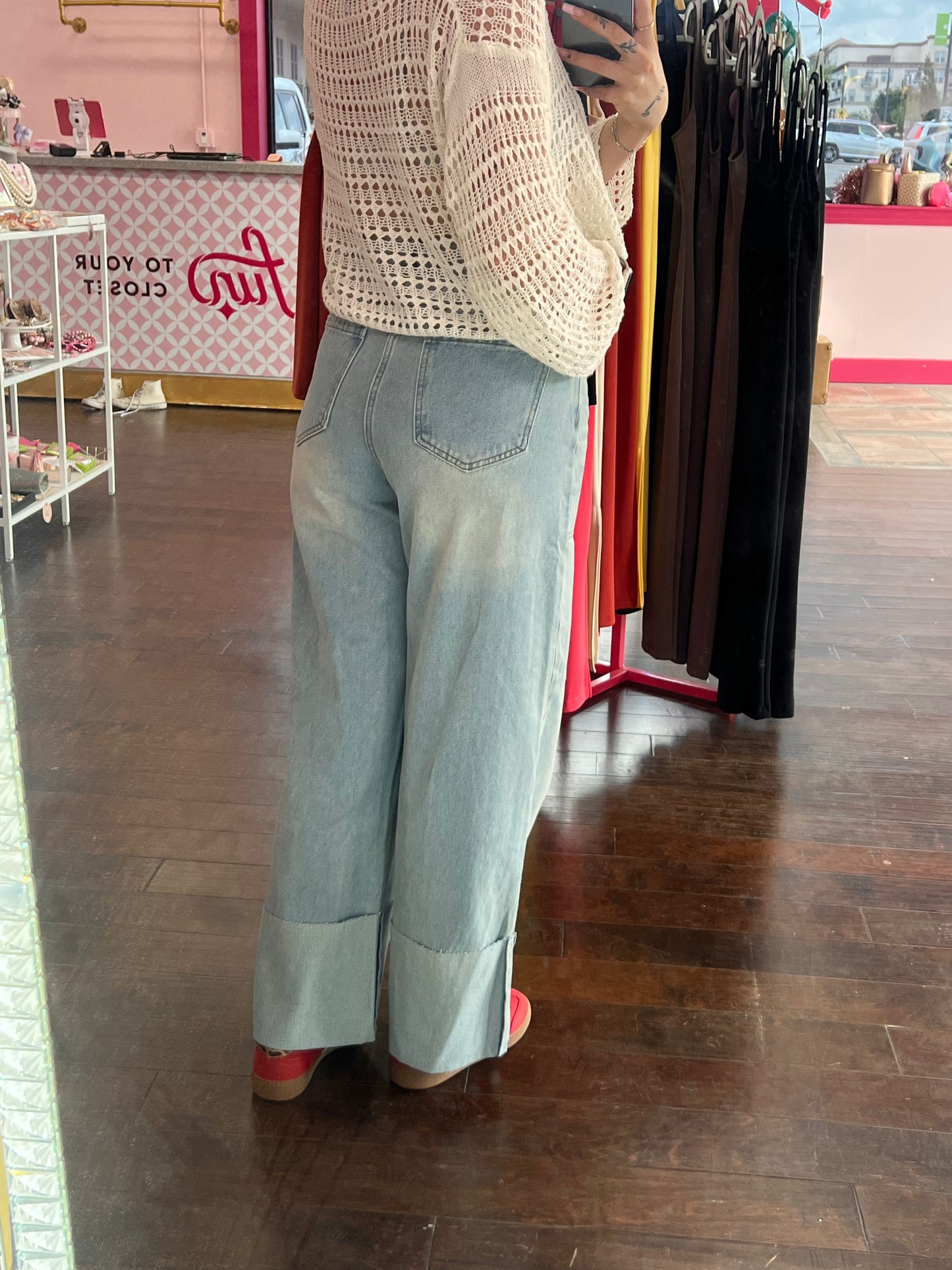 Katie's Wide Leg Jeans