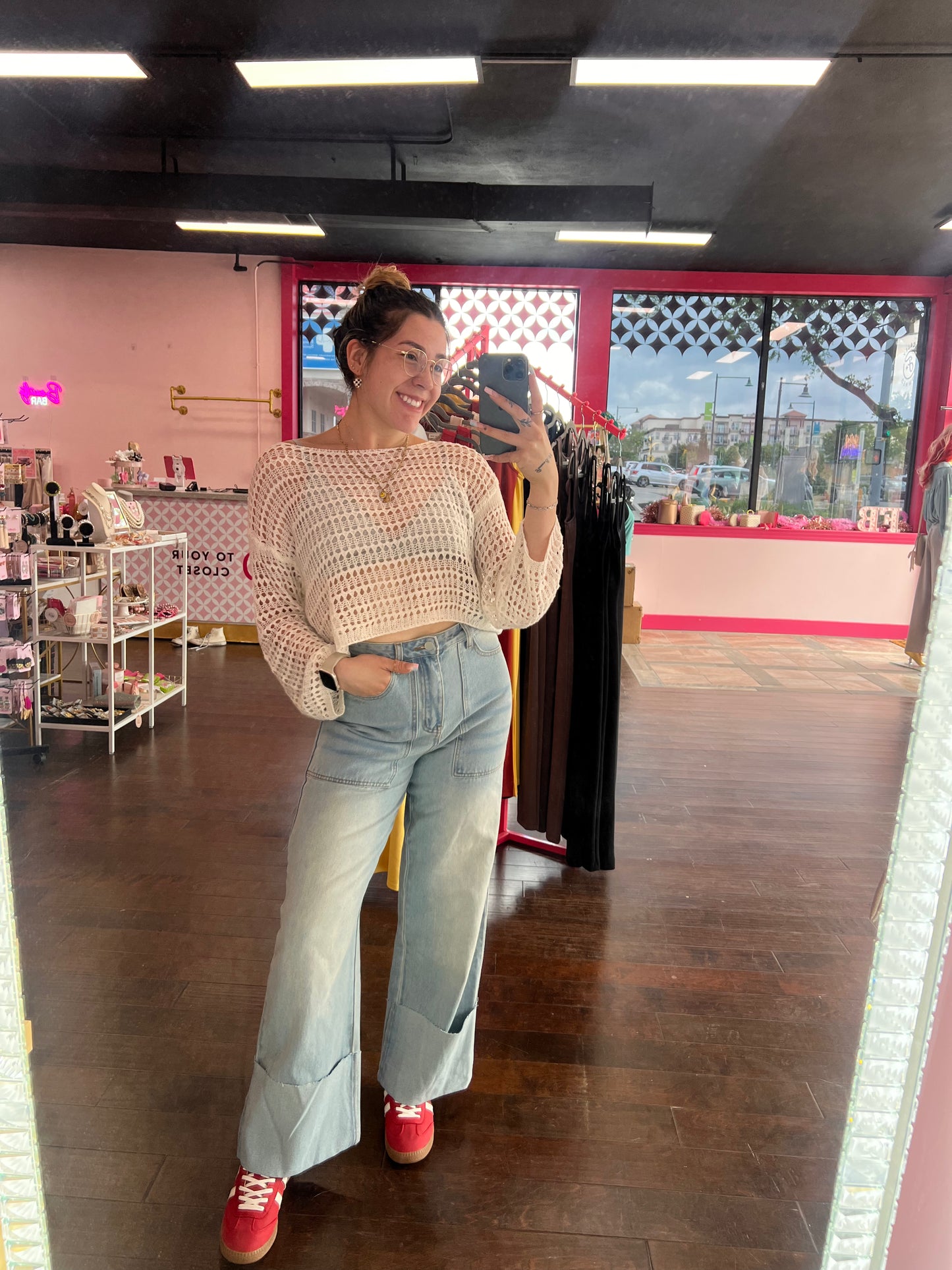 Katie's Wide Leg Jeans
