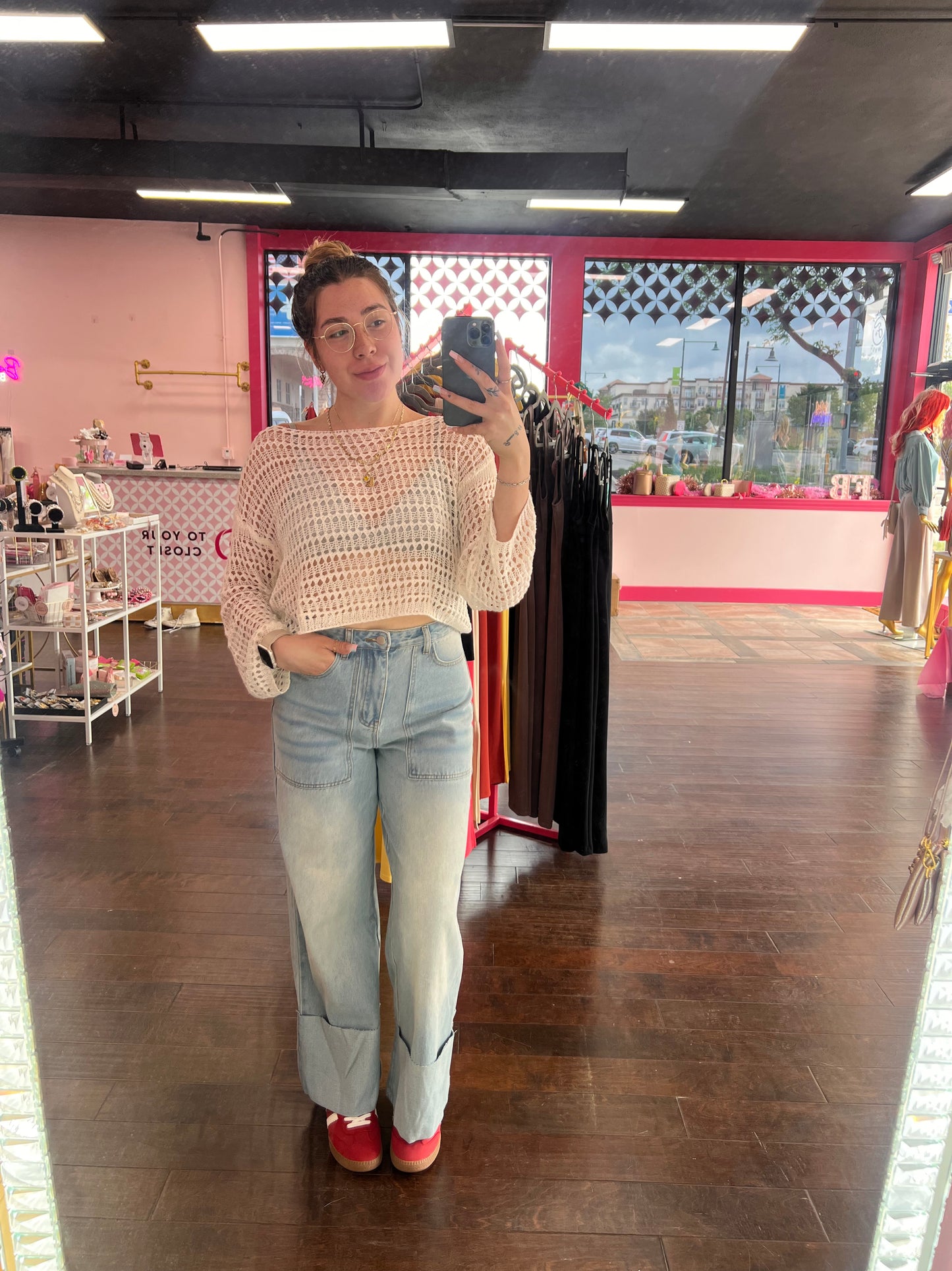 Katie's Wide Leg Jeans