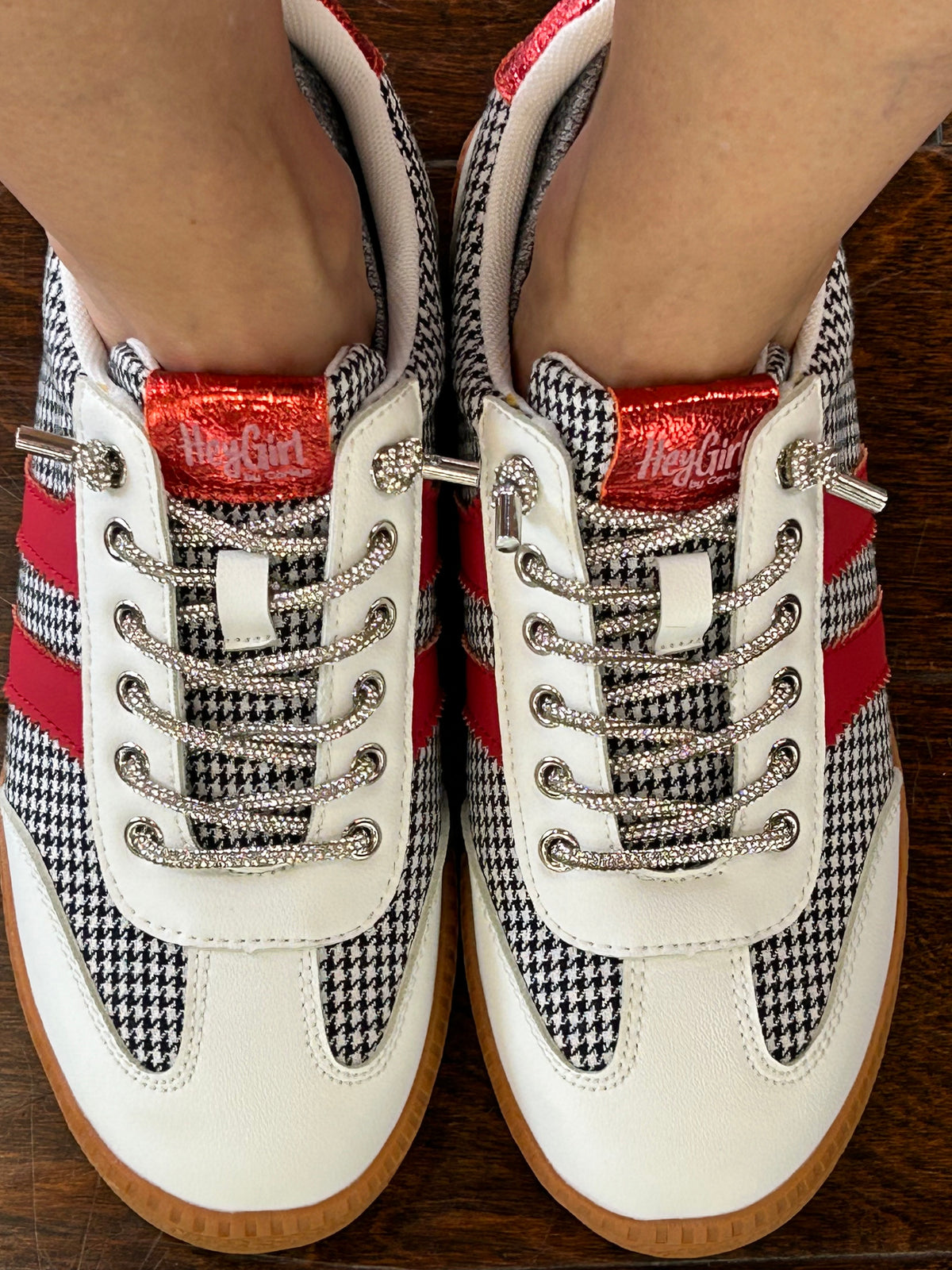 Heads Up Houndstooth Sneakers