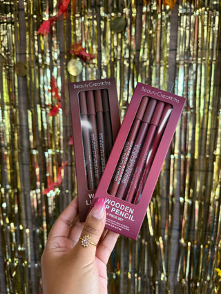 6 pc Lip Pencil Set Wine