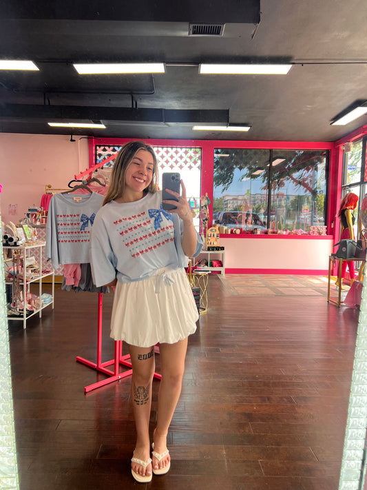 All-American Bow Tee