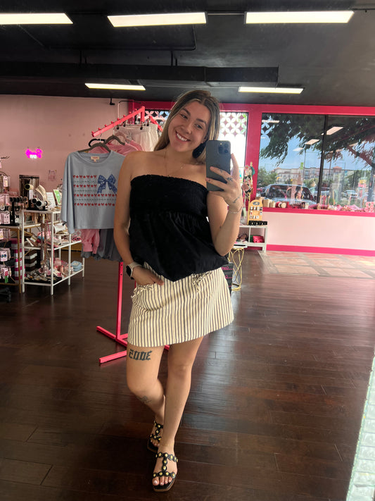 Sweet Stripe Mini Skirt