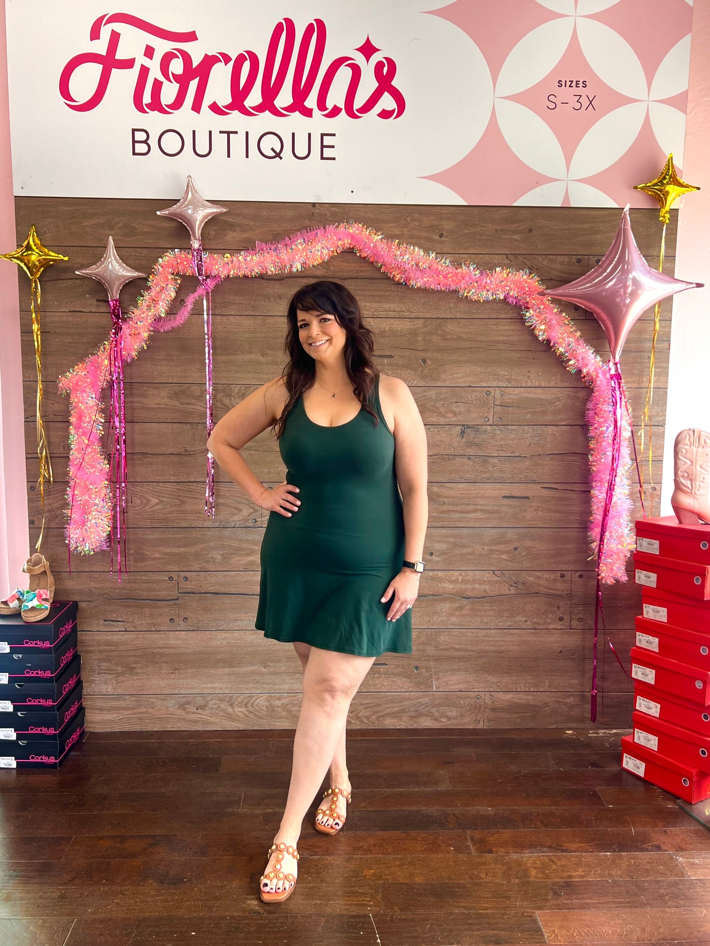 Curvy Active Romper Mint