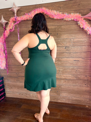 Curvy Active Romper Mint