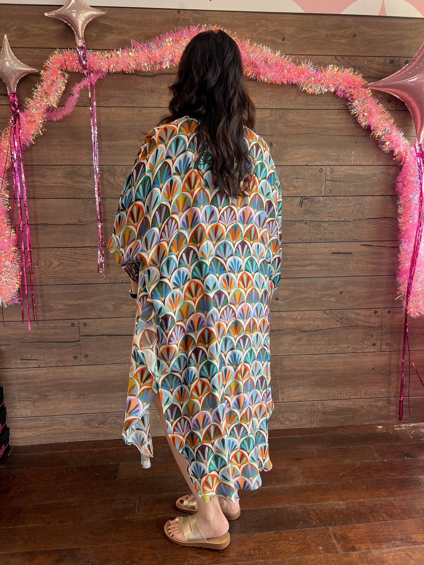 Vibrant Soul Long Kimono