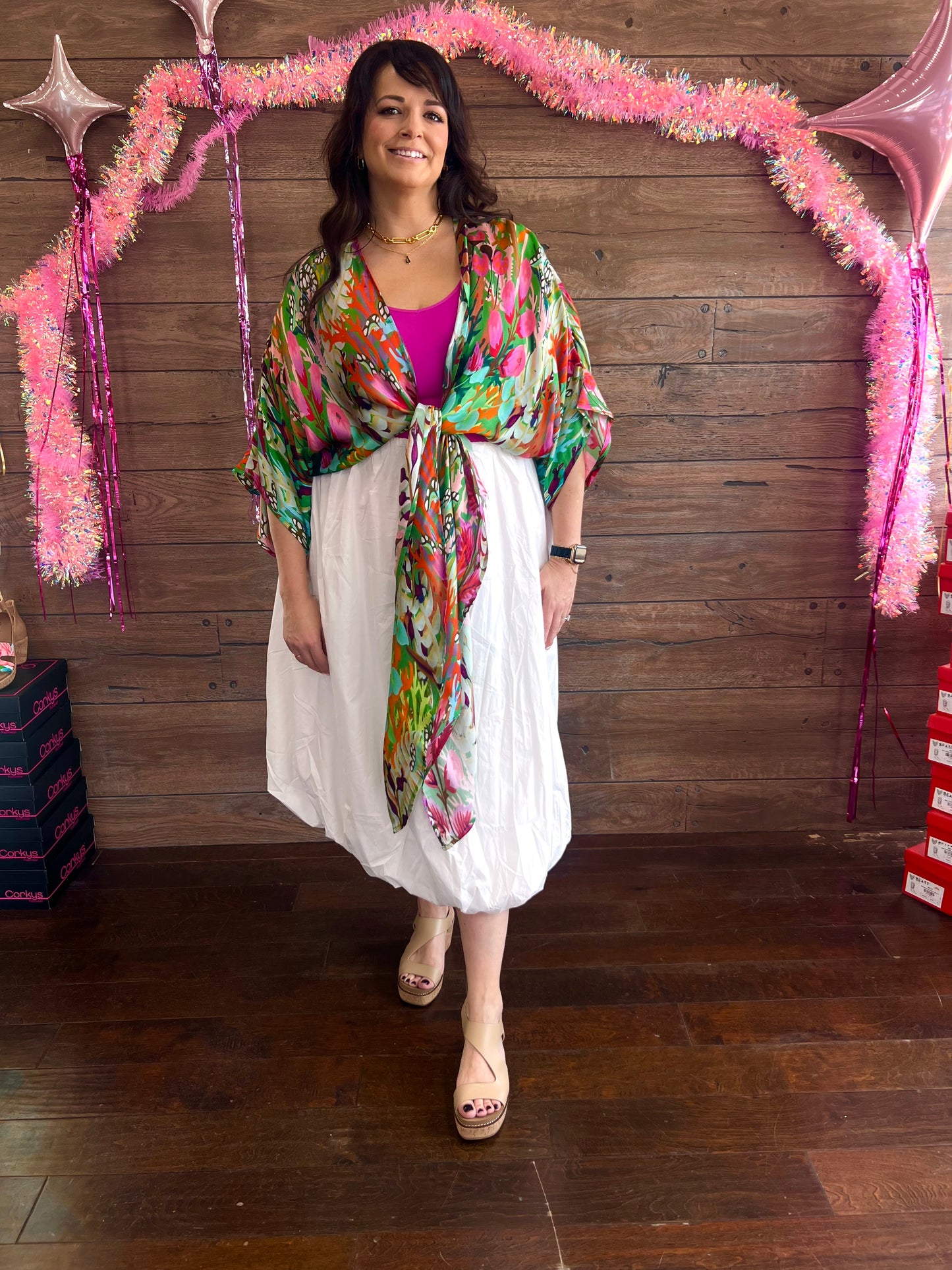 Tropical Daydream Long Kimono