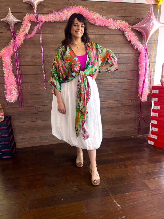 Tropical Daydream Long Kimono