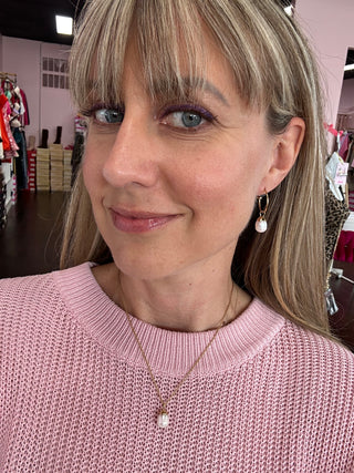 SP Bluffton Pearl Necklace 18" Pearl