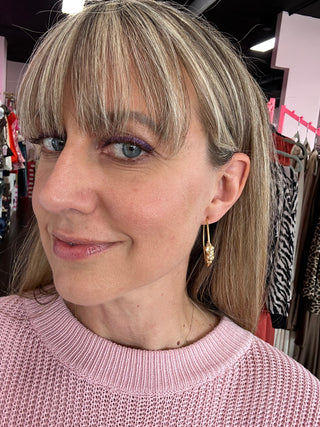 SP Vesper Hoop Earrings Gold