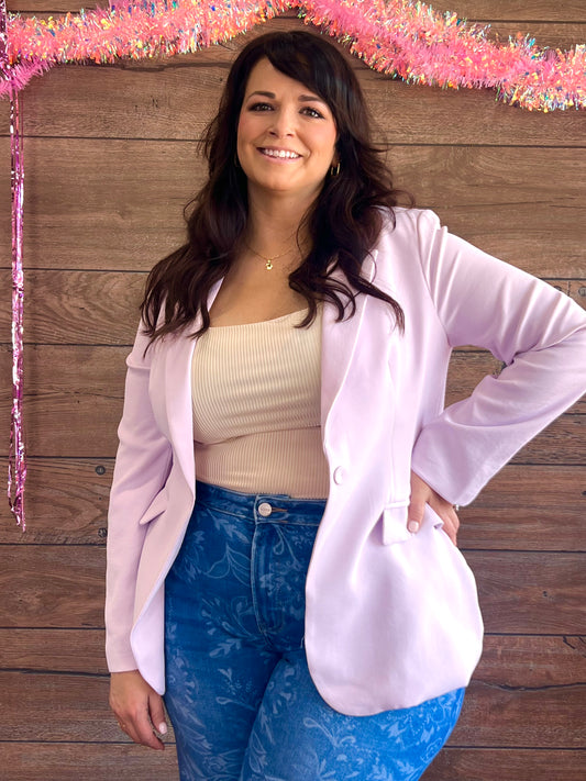 Sweet Lavender Blazer