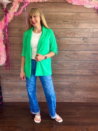 Mid-Rise Soft Bloom Denim