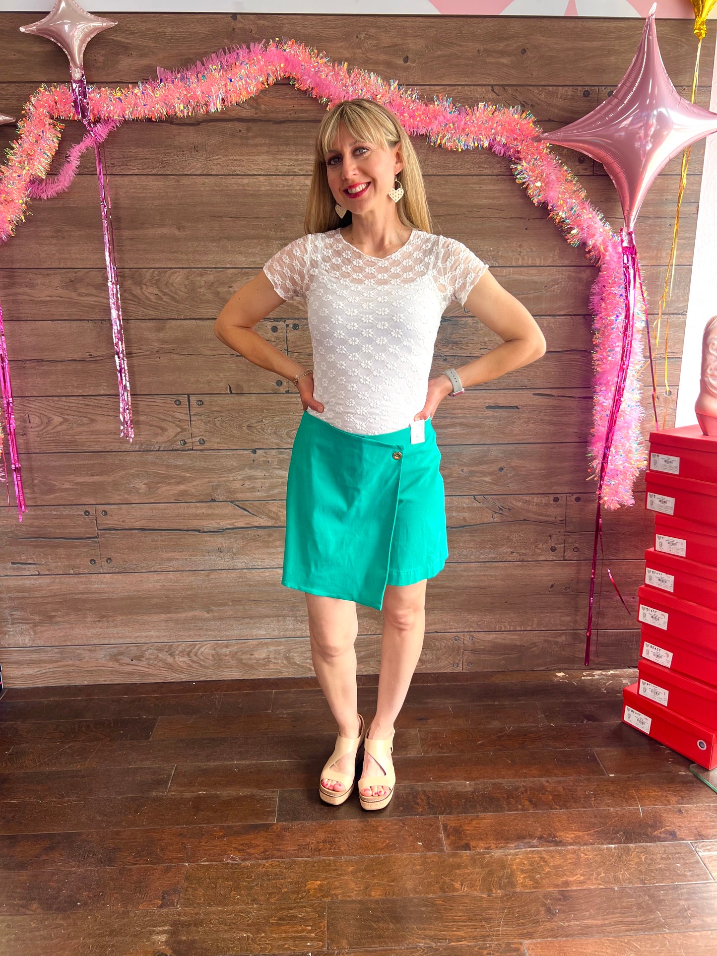 Everyday Skort Green