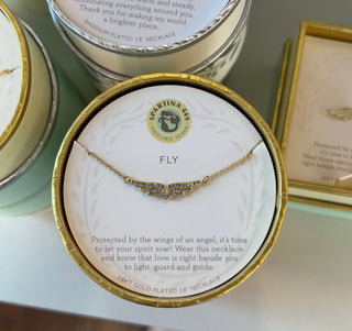 SP Sea La Vie Necklace 18" Fly/Wings