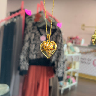SP Heart Locket Photo Holder