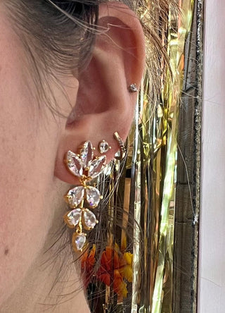 SP Henrietta Petite Earrings Crystal