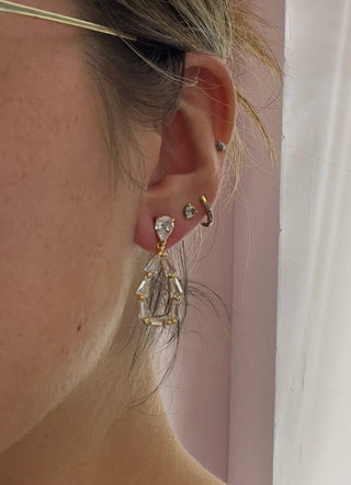 SP Caroline Earrings Crystal