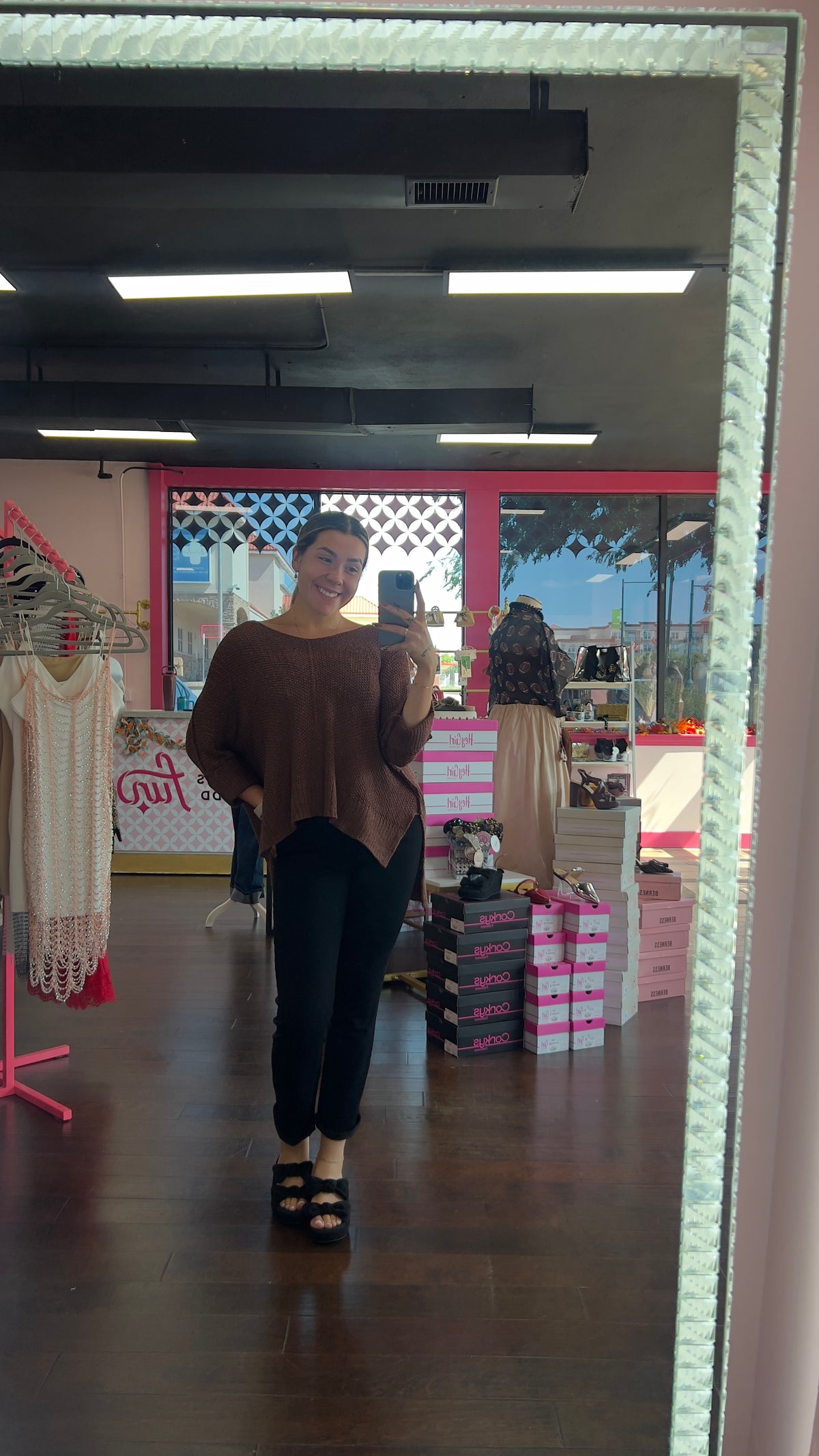 Easy Does It Knit Sweater (O/S)