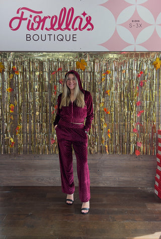 All Eyes on Me Velvet Sparkle Jacket