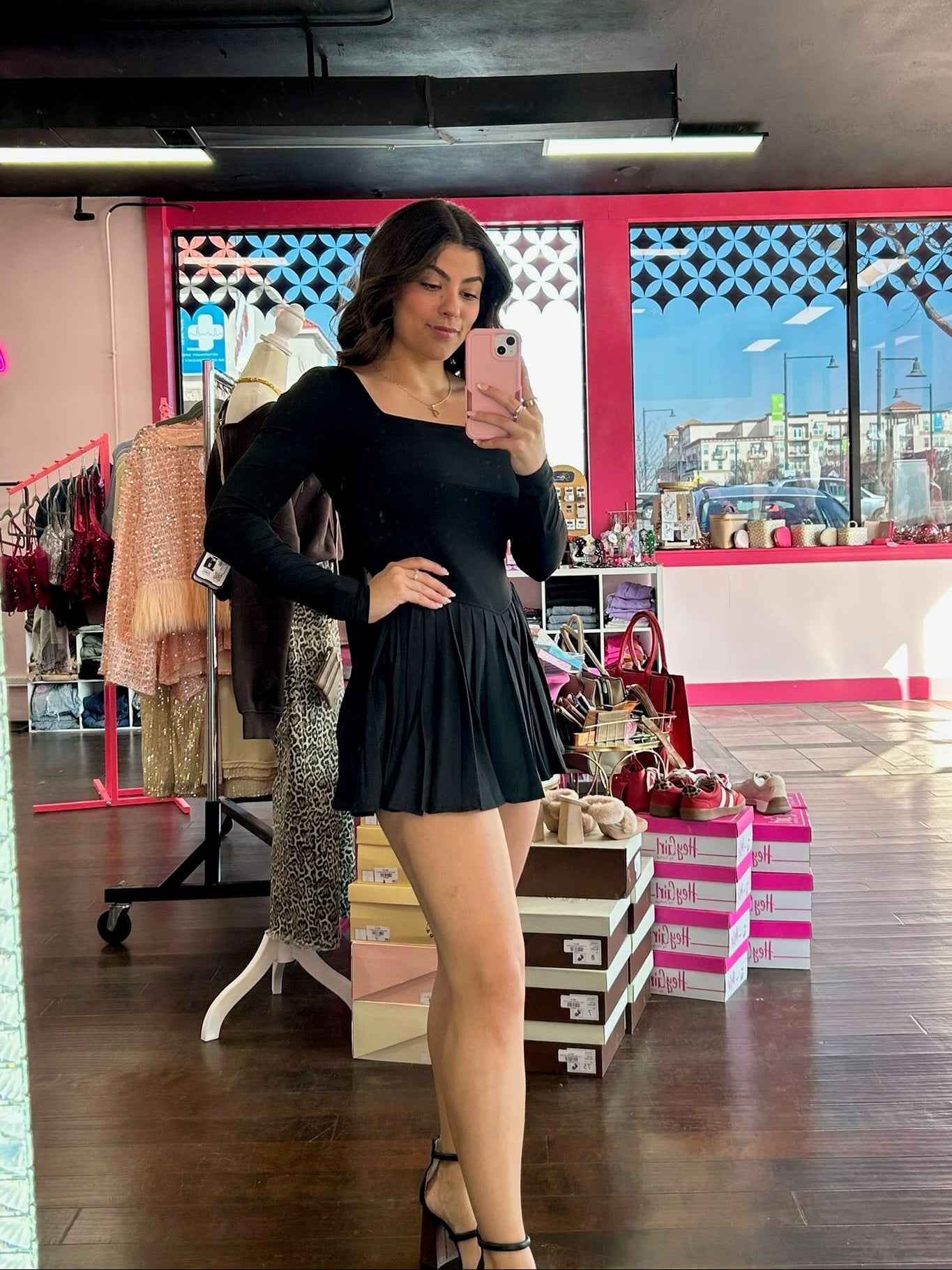 On The Go Romper Black