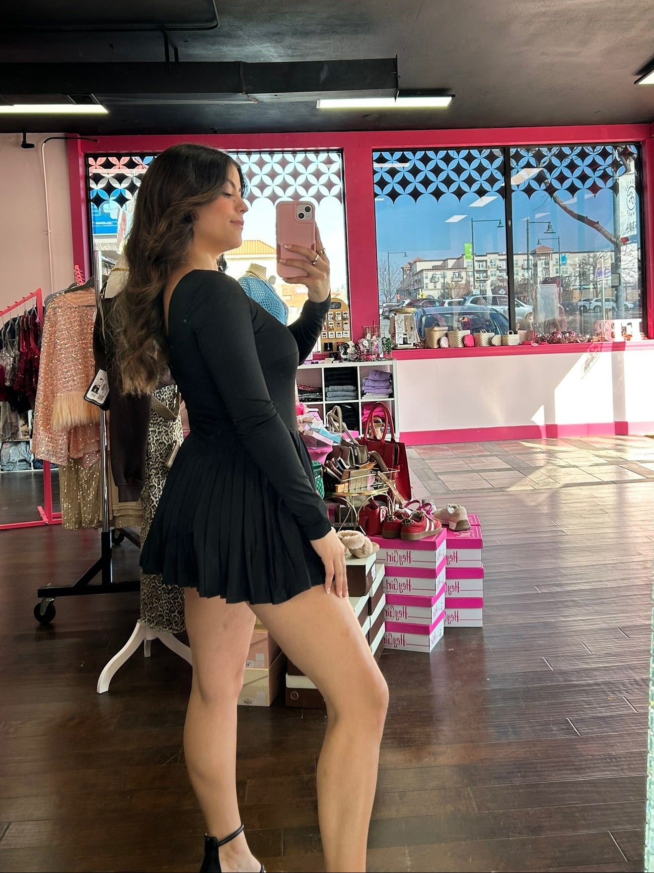 On The Go Romper Black