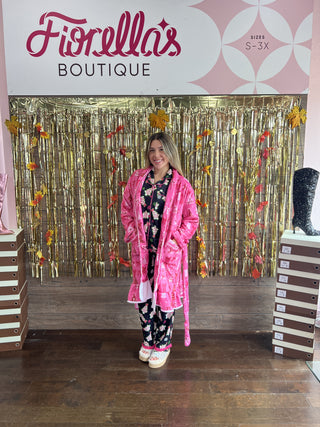Pinkmas Morning Lounge Robe