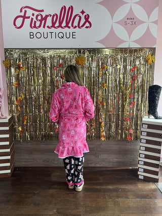 Pinkmas Morning Lounge Robe