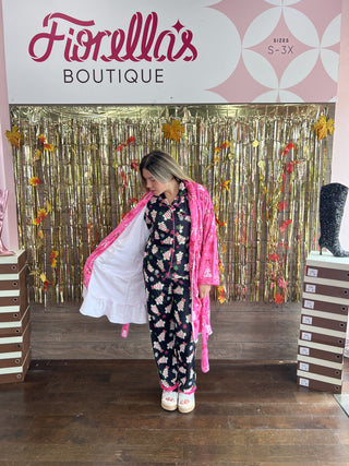 Pinkmas Morning Lounge Robe