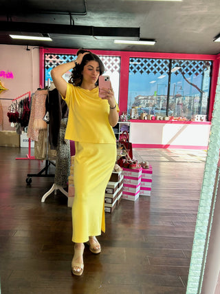 Tank Maxi Dress Sunflower