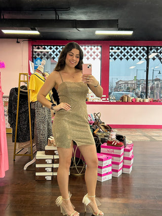 Golden Hour Mini Dress