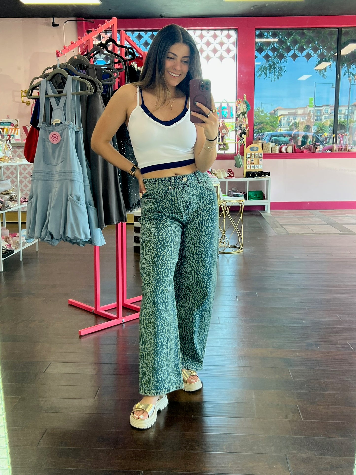 Jungle Muse Wide Leg Jeans