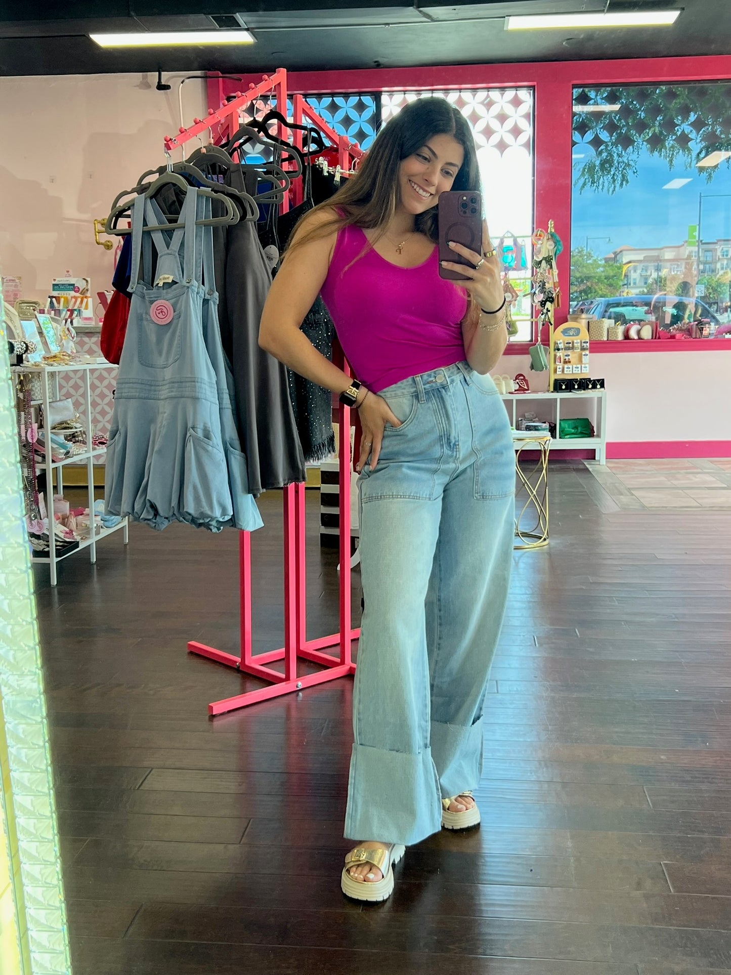 Katie's Wide Leg Jeans