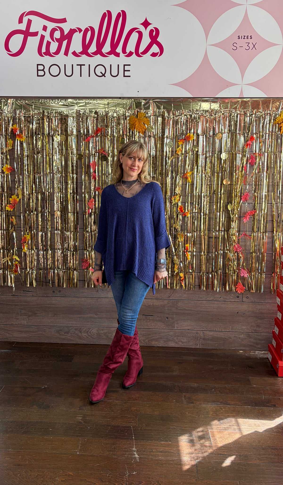 Easy Does It Knit Sweater (O/S)