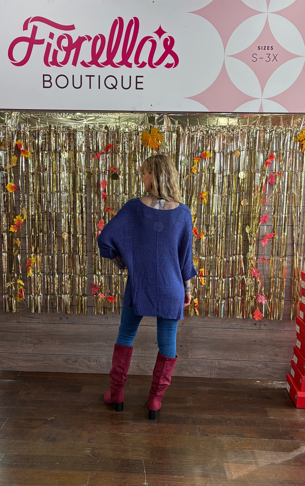 Easy Does It Knit Sweater (O/S)
