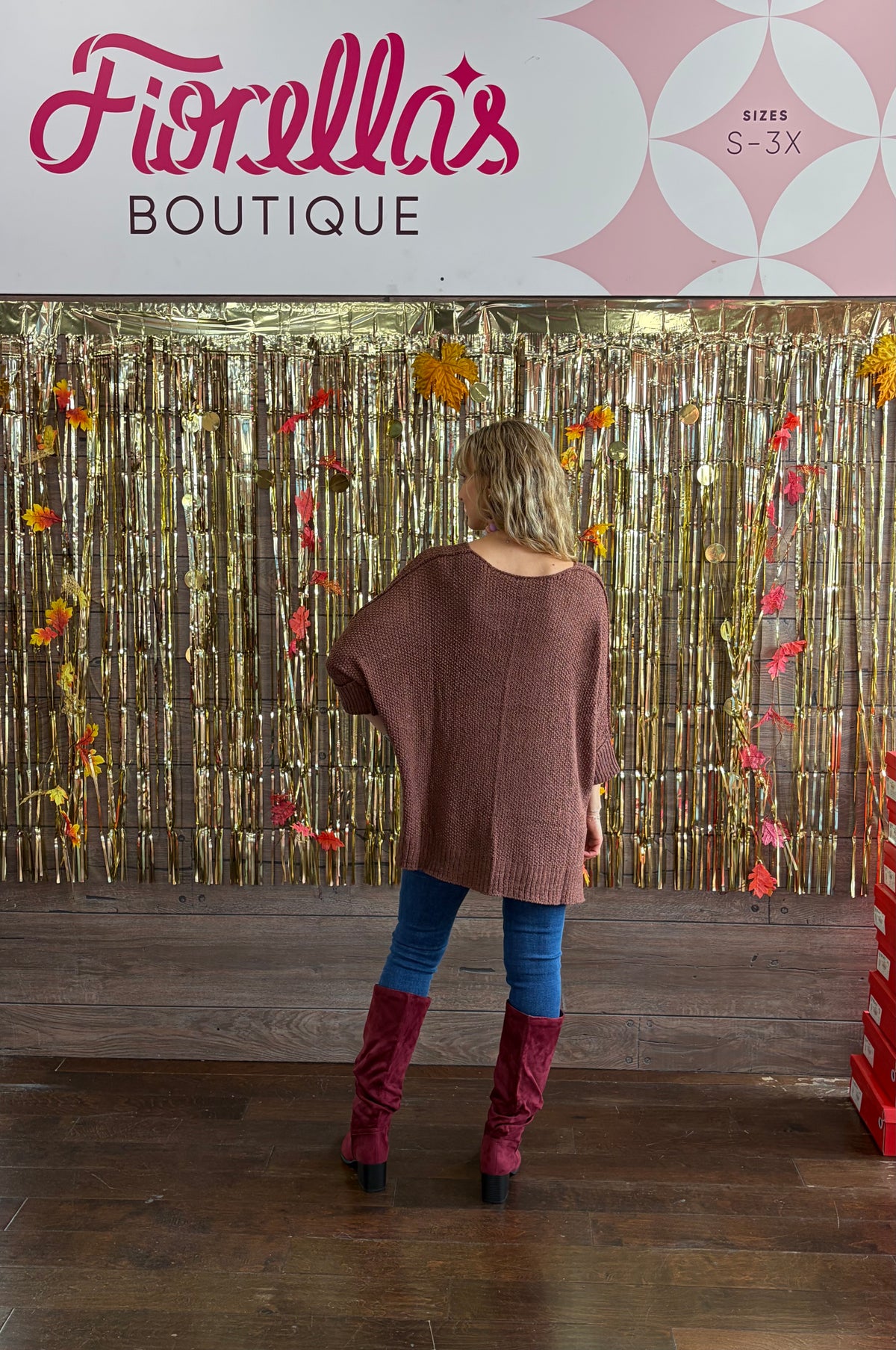 Easy Does It Knit Sweater (O/S)