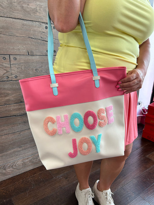 Choose Joy Tote Bag