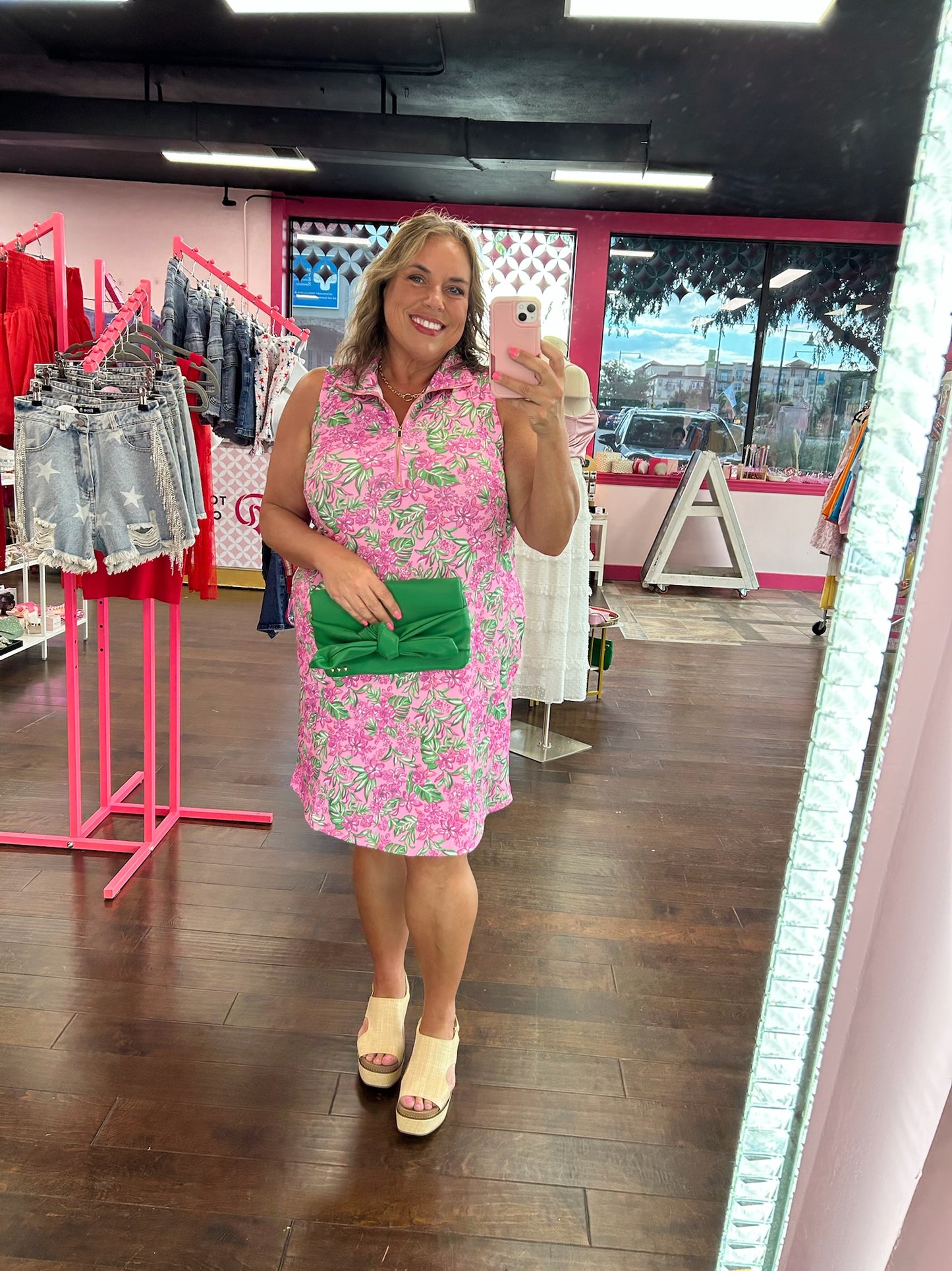 Curvy Sun-Cool Clubhouse Dress