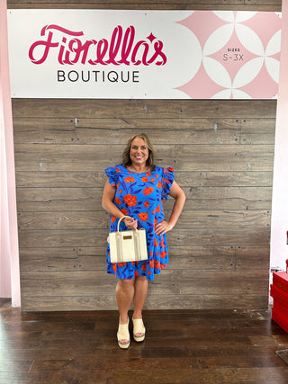 Curvy Bold Bloom Dress