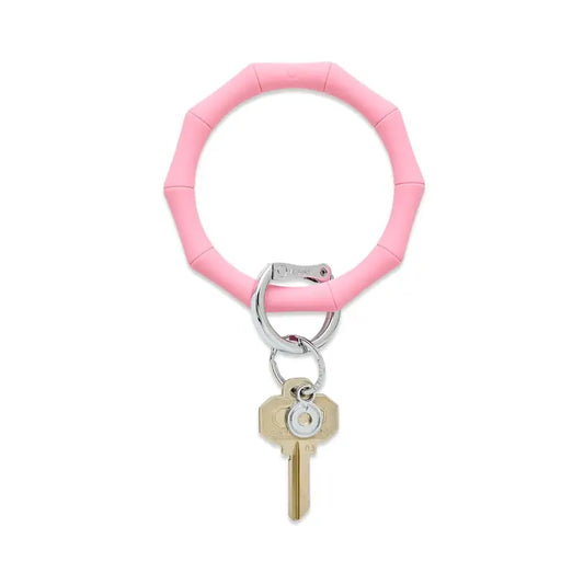 Key Ring - Light Pink Bamboo