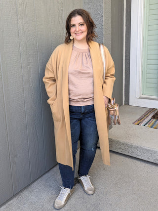 Oversized Coat Khaki