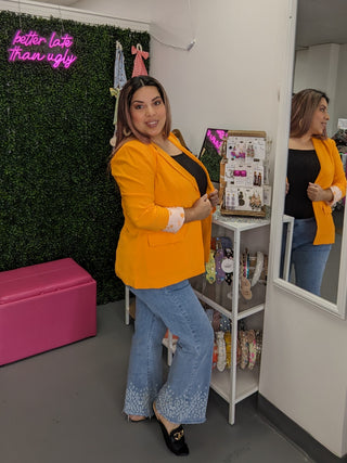 Doll Blazer - Mango (XS - 3X)