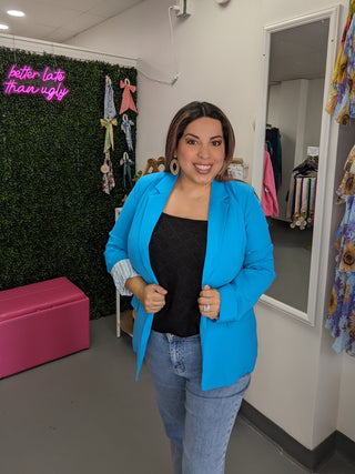 Doll Blazer - Ocean (XS - 3X)
